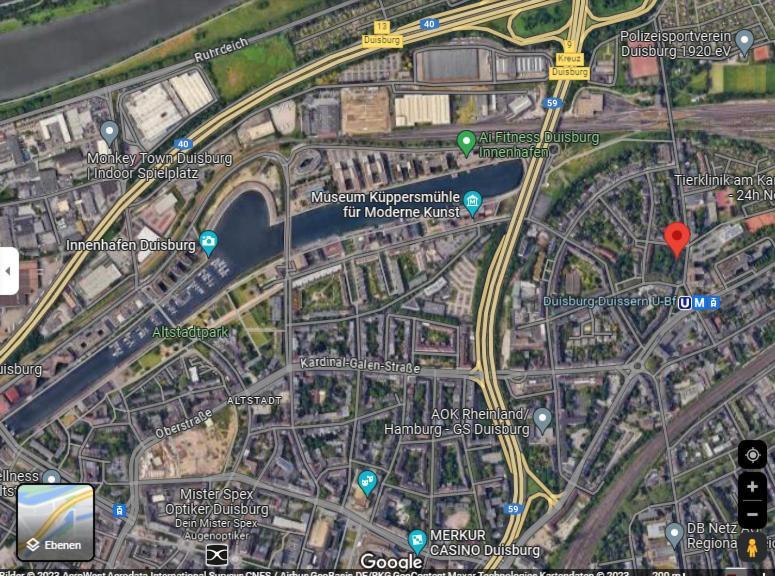City Apartment Duisburg 2#Netflix &Wlan &Kingsize Bett & Kaffee Maschine & Central & 500M Innenhafen & 2 Min U Bahn Exterior foto